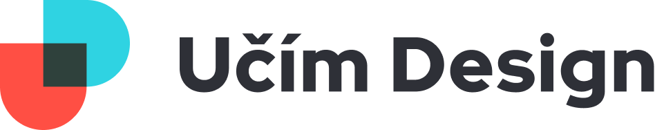 Učím Design Logo